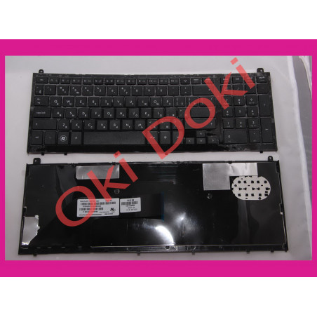 Клавіатура для ноутбука HP ProBook 4520S 4525s з рамкою горизонтальний ентер