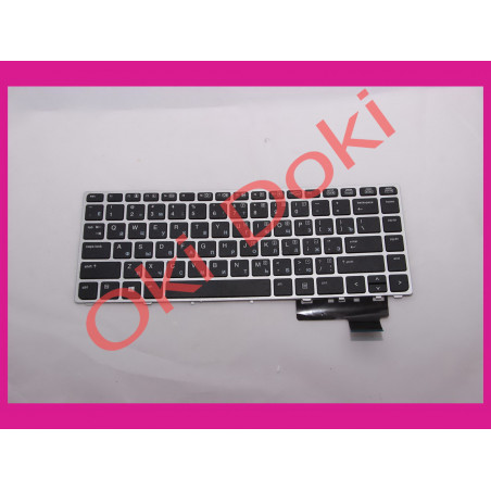 Клавіатура для ноутбука HP EliteBook Folio 9470M, 9480M series rus, black