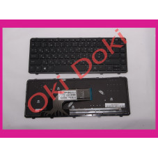 Клавиатура для ноутбука HP ProBook 640 G1, 645 G1 rus, black 15.6" с рамкой и подсветкой Original