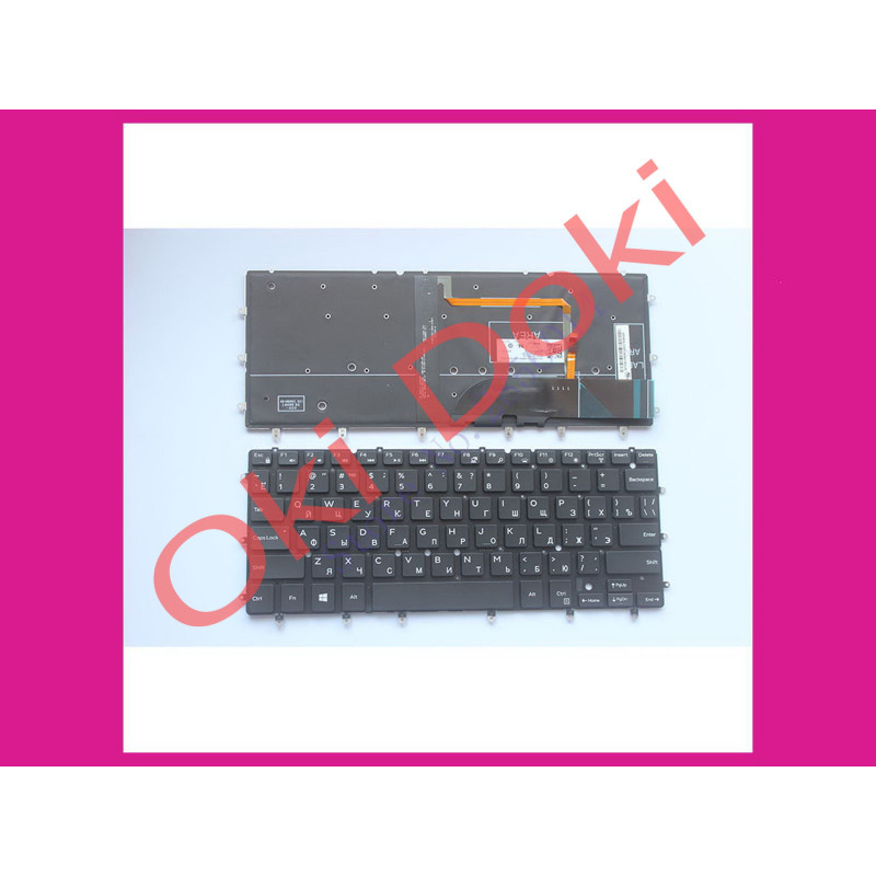 Клавиатура для ноутбука Dell Inspiron Dell XPS 13 9343 9350 15 7547 7548 7000 7347 7348 7347 7352 7353 7359 ( RU Black б