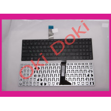Клавиатура для ноутбука ASUS X501, X550, X552, X750 series rus, black, без рамки, без креплений type 2