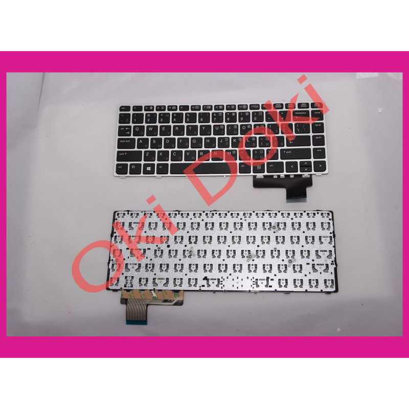 Клавиатура для ноутбука HP EliteBook Folio 9470M, 9480M series rus, black type 2 Клавиатура для ноутбука HP EliteBook Folio 9470M, 9480M series rus, black type 2