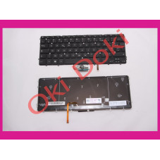Клавиатура для ноутбука DELL XPS 15 9530, Precision M3800 eng, black, без фрейма, подсветка клавиш вертикальный энтер ty