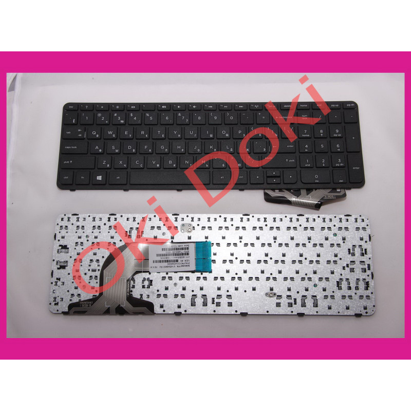 Клавіатура для ноутбука HP Pavilion 15-E, 15T-E, 15Z-E 15-N, 15T-N, 15Z-N, 15-D, 15-g series rus, black