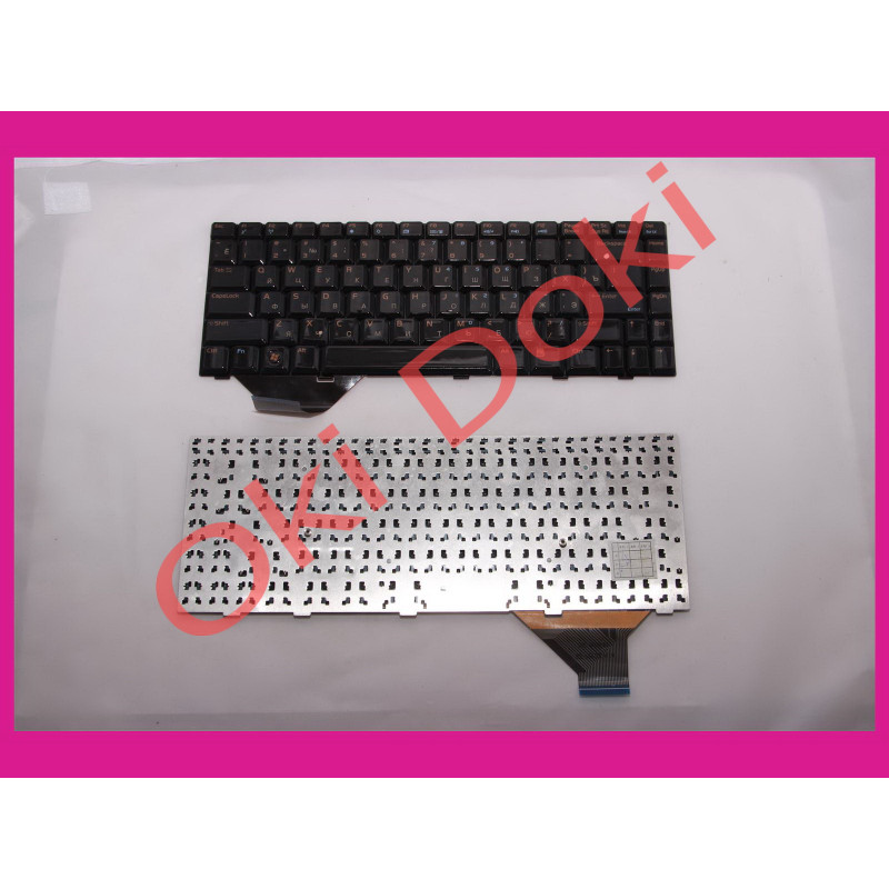 Клавиатура для ноутбука Asus W3 W3J A8 F8 F8S N80 X80 черная глянцевая