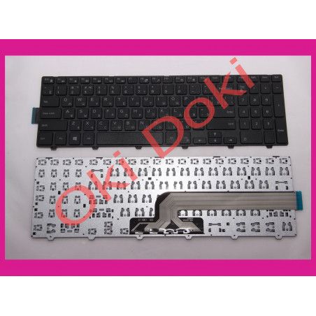 Клавіатура для ноутбука Dell Inspiron 15-3000 15-5000 17-5000 3541, 3542, 3543, 3551, 3558, 5521, 5542, 5545, 5547, 5548
