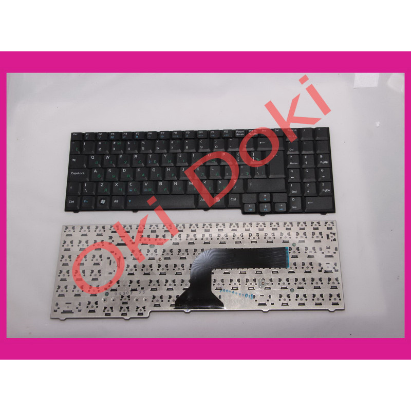 Клавиатура для ноутбука Asus M50 M70 X70 X71 X72V G50 черная type 2