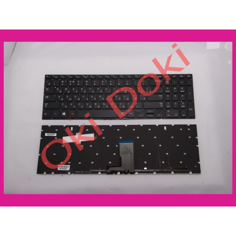 Клавиатура для ноутбука Samsung NP700Z5A NP700Z5B NP700Z5C rus, black, без фрейма type 2 Клавиатура для ноутбука Samsung NP700Z5A NP700Z5B NP700Z5C rus, black, без фрейма type 2