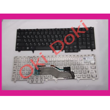 Клавиатура для ноутбука DELL Latitude E6520, E6530, E6540, E5520, E5520M, E5530 Precision M4600, M6600 rus, black с стре
