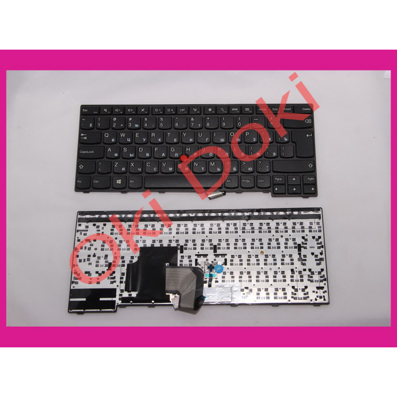 Клавиатура для ноутбука LENOVO ThinkPad E450, E450c, E455 series rus, black type 2 Клавиатура для ноутбука LENOVO ThinkPad E450, E450c, E455 series rus, black type 2