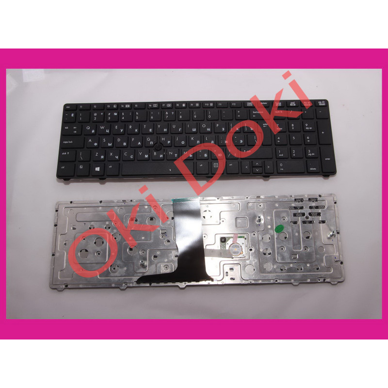 Клавиатура для ноутбука HP EliteBook 8760w, 8770w rus, black вертикальный энтер Клавиатура для ноутбука HP EliteBook 8760w, 8770w rus, black вертикальный энтер