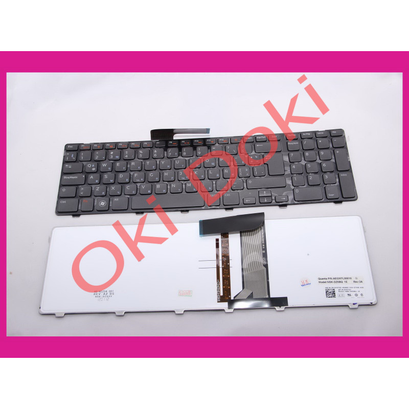 Oki-doki.com.ua | Клавиатура DELL Vostro 3750 с подсветкой купить в Киеве, Харькове, Днепропетровске, Одессе, Запорожье, Львове