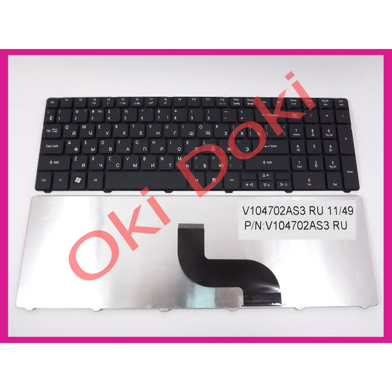 Клавіатура для ноутбука Acer Aspire 5553G Клавіатура для ноутбука Acer Aspire 5553G
