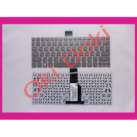 Oki-doki.com.ua | Клавиатура ACER Aspire S3-951 Серая купить в Киеве, Харькове, Днепропетровске, Одессе, Запорожье, Львове