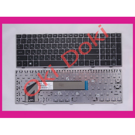 Клавіатура HP Probook 676504-251 з рамкою