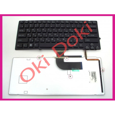 Oki-doki.com.ua | Клавиатура Sony Vaio VPCSB1B9E с подсветкой купить в Киеве, Харькове, Днепропетровске, Одессе, Запорожье, Льво