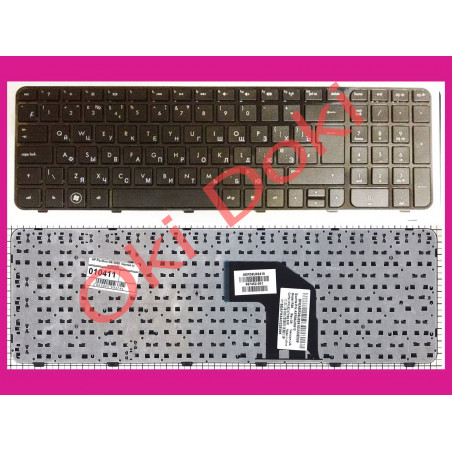 Клавіатура для ноутбука HP Pavilion G6-2025sr з рамкою