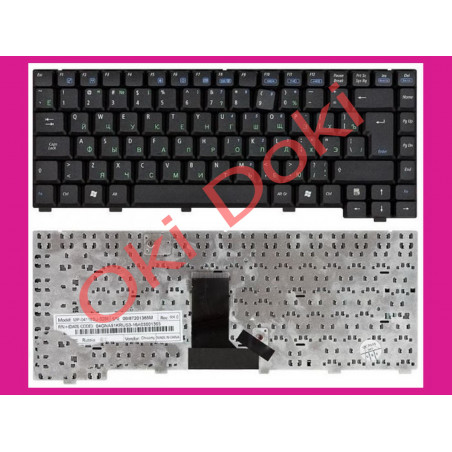 Oki-doki.com.ua | Клавиатура Клавиатура ASUS K030662M2 купить в Киеве, Харькове, Днепропетровске, Одессе, Запорожье, Львове