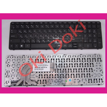 Клавіатура для ноутбука HP 15-e087sr з рамкою