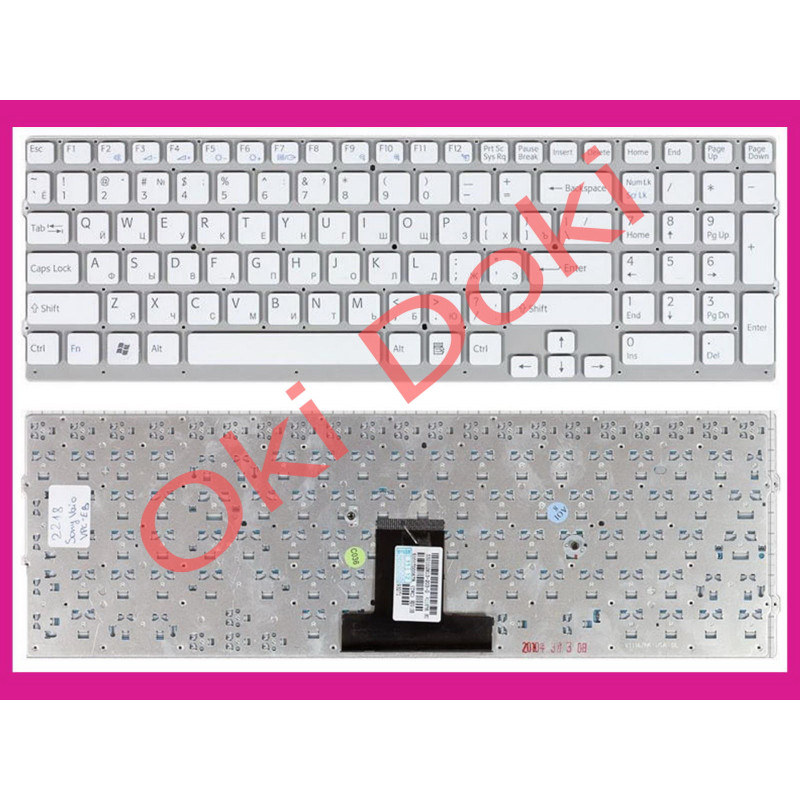 Oki-doki.com.ua | Клавиатура Sony Vaio VPCEB2S1E/PI купить в Киеве, Харькове, Днепропетровске, Одессе, Запорожье, Львове Oki-doki.com.ua | Клавиатура Sony Vaio VPCEB2S1E/PI купить в Киеве, Харькове, Днепропетровске, Одессе, Запорожье, Львове