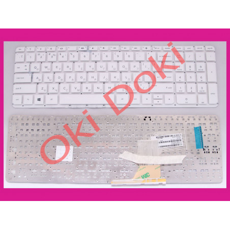 Клавіатура HP Pavilion 15-p284ur біла