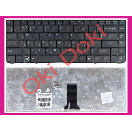 Oki-doki.com.ua | Клавиатура Sony VGN-NR21Z/T черная купить в Киеве, Харькове, Днепропетровске, Одессе, Запорожье, Львове