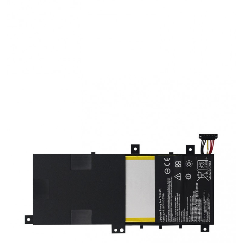 Акумулятор до ноутбука Asus C21N1333 Transformer Book Flip TP550LA, TP550LD, R554L 7.5V 5000mAh 38Wh Black