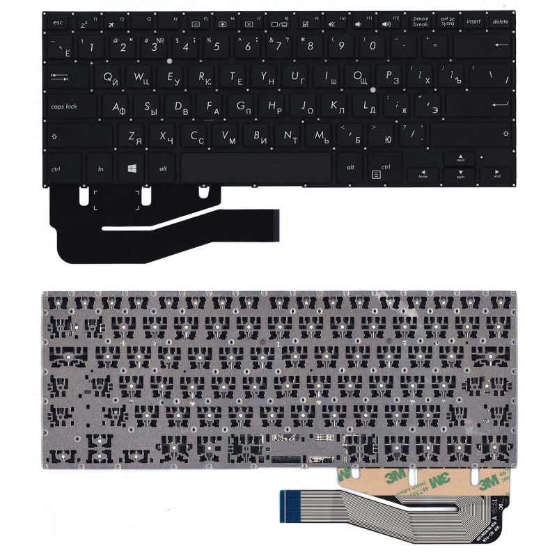 Клавіатура для ноутбука Asus TP410U, TP401C, TP461U