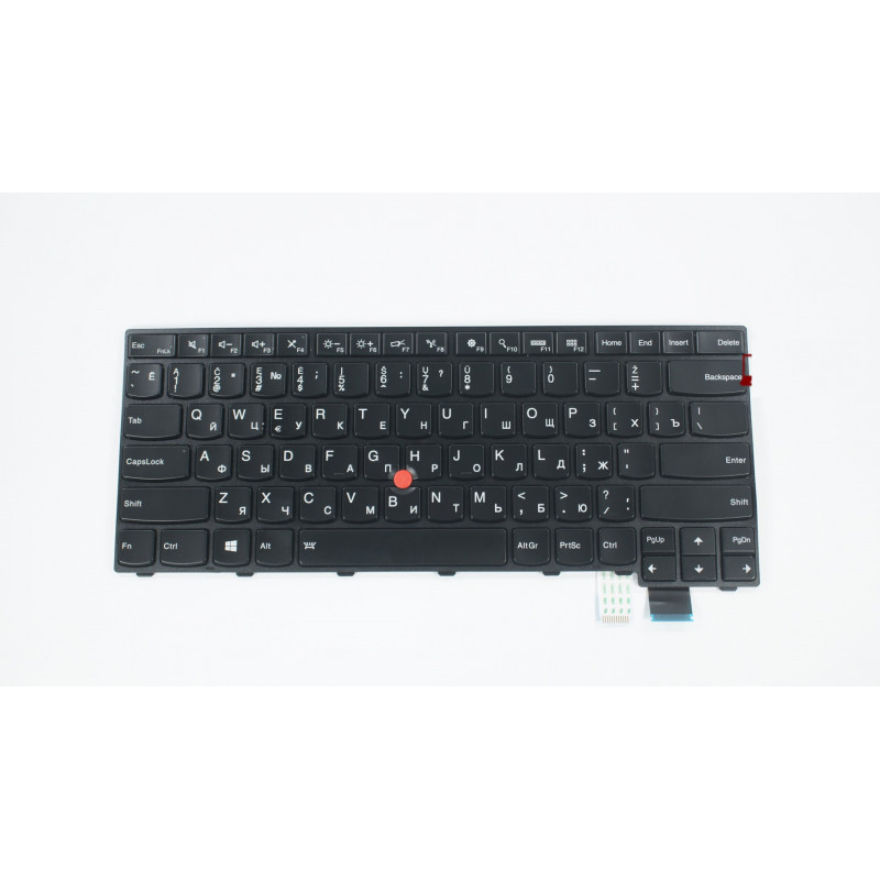 Клавіатура для ноутбука LENOVO ThinkPad T460S, T470S rus, black з підсвіткой sn20h42469 20j92021 Клавіатура для ноутбука LENOVO ThinkPad T460S, T470S rus, black з підсвіткой sn20h42469 20j92021