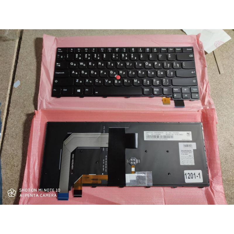 Клавіатура T460S T470S LENOVO ThinkPad Ліново з підсвіткой SN20M26478