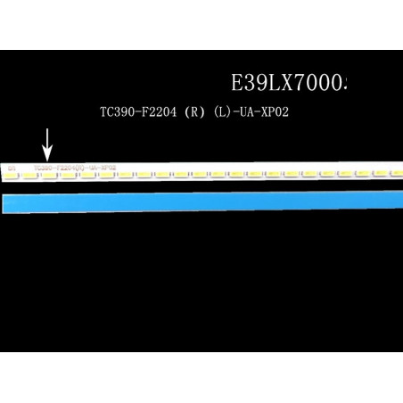 2шт Saturn TV LED40NF E39LX7000 TC390-F2204（R）(L)-UA-XP02 подсветка