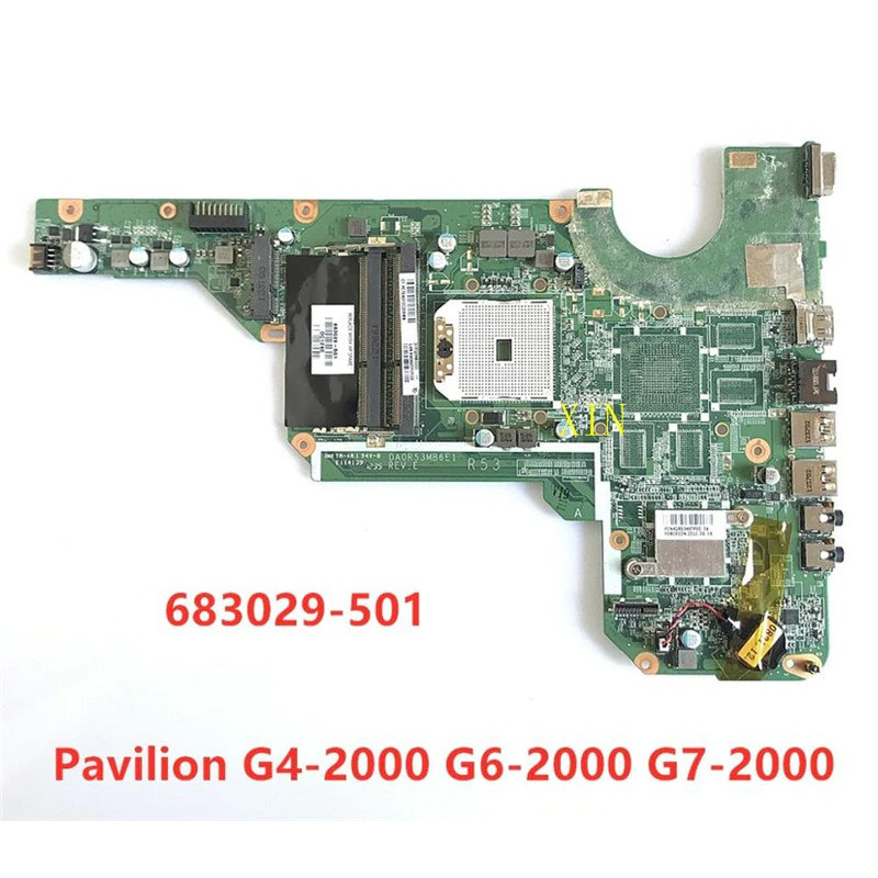 Материнская плата HP PAVILION G4-2000, G6-2000, G7-2000 DA0R53MB6E1 REV:E (S-FS1, DDR3, UMA)