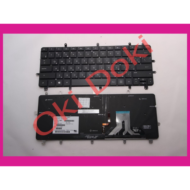 Клавиатура HP Envy SpectreXT 13-b000 PK130TQ1A14 102-11L13LAB01 SPS-670292-005 Клавиатура HP Envy SpectreXT 13-b000 PK130TQ1A14 102-11L13LAB01 SPS-670292-005