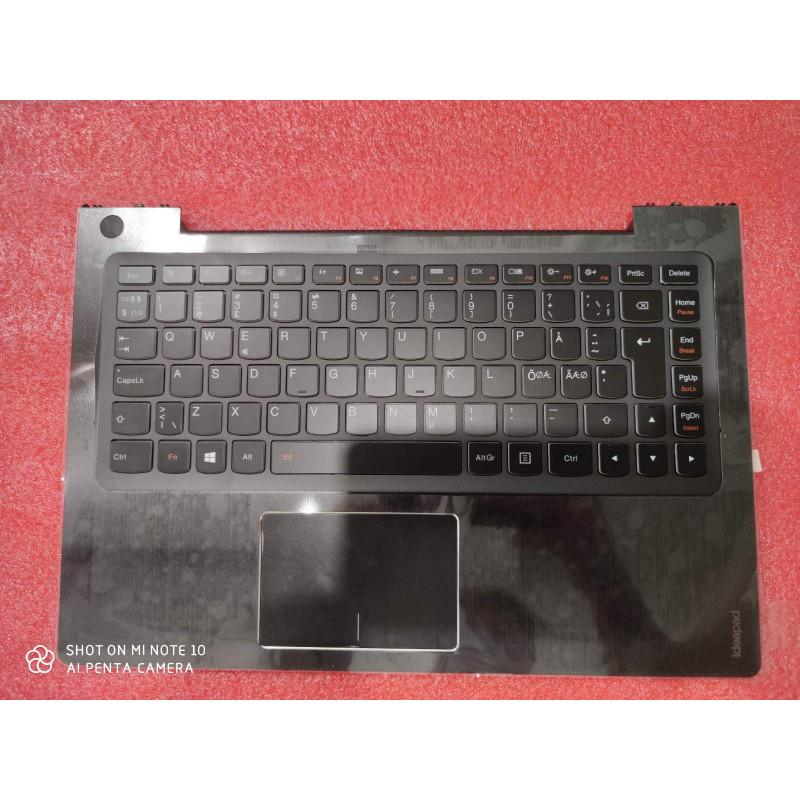 Клавіатура для ноутбука Lenovo U330, U330P, U430P, U430, U330T, 25211681, AELZ5701110 підсвітка клавіша ENG чорна з вер