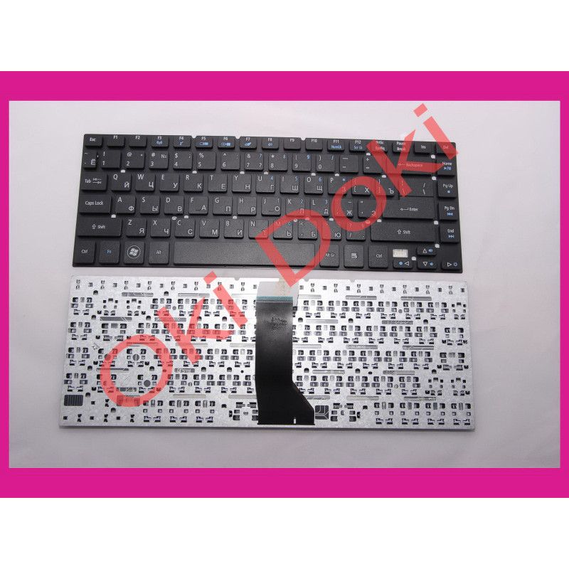 Клавиатура Acer Aspire E5-411 E5-411-C3K3 E5-421 E5-421G E5-470G E5-471 E5-471G E5-471P E5-471PG E5-472G ES1-521-23Z1 ES1-521