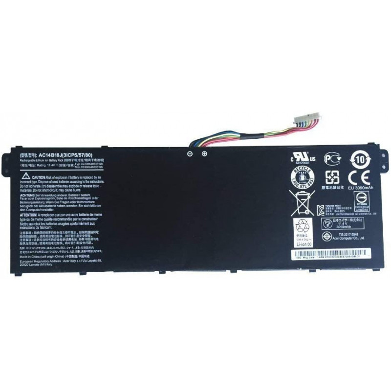 Батарея Acer TravelMate B115-M B115-MP Chromebook 13 CB5 – 311 Aspire E3–111 V3–111 V3–111P V5–122 V5–122P V5–132 V5–132P