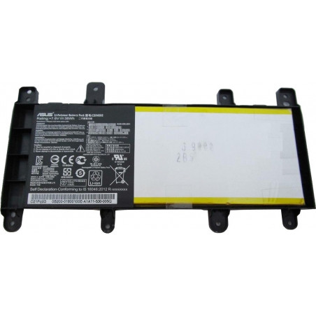 Батарея для ноутбука Asus C21N1515 X756UJ, X756UA, X756UX, X756UB X756 X756U 0B200-01800100 7.6V 4840mAh 38Wh Black