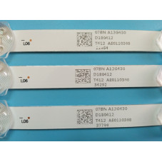 Подсветка 8 диодов 6V 605 мм между диодами 80мм TCL H32B380B JL.D32081235-031HS-M JL.D32081235-057AS-M 4C-LB320T 32HA3103