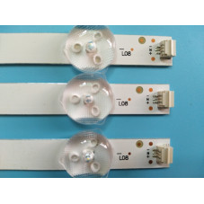 Подсветка 8 диодов 6V 605 мм между диодами 80мм TCL H32B380B JL.D32081235-031HS-M JL.D32081235-057AS-M 4C-LB320T 32HA3103