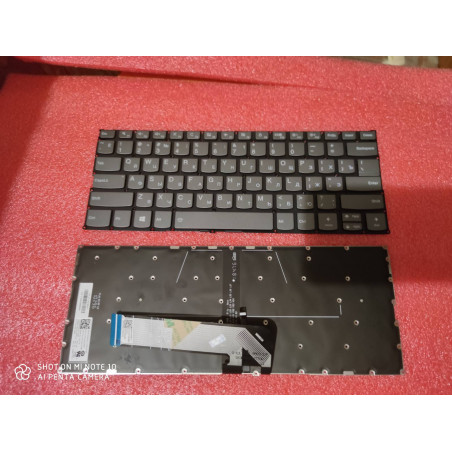 Клавиатура для ноутбука Lenovo Yoga 730-13IKB 730-13IWL 730-15IKB 730-15IWL 5CB0Q95904 SN20Q40627 lcm17j6 pk131721a00 1204-0390