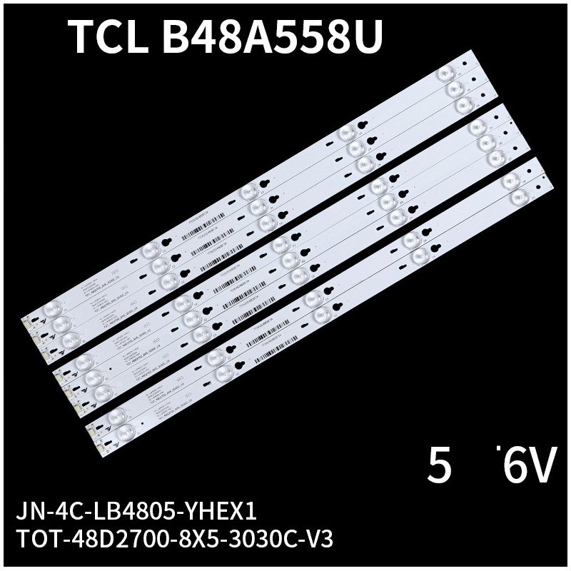 Подсветка 107 TCL 48 TOT_48D2700_8X5_3030_V3 TCL D48A710 D48A810