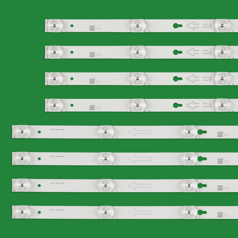 Подсветка T8-49D2900U-LPN1 4C-LB4905-YH07J 4C-LB4904-YH07J TCL_49D2900_4X4_3030_LX20180403 006-P1K3526A 006-P1K3527A