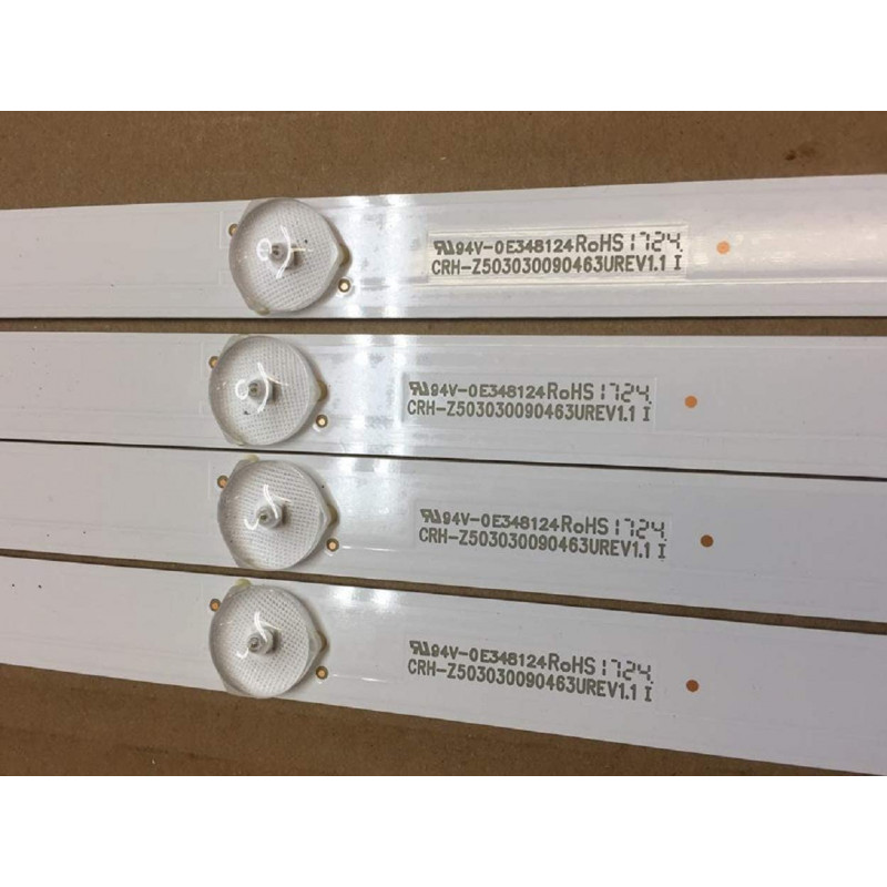 Подсветка 9 led 3V 966мм crh-z503030090463 E4SW5017RKU 50F6100 LB-C500U17-E68-A-G01-XRD1 z503030090463 crh-z503030090463urev1.1 Подсветка 9 led 3V 966мм crh-z503030090463 E4SW5017RKU 50F6100 LB-C500U17-E68-A-G01-XRD1 z503030090463 crh-z503030090463urev1.1