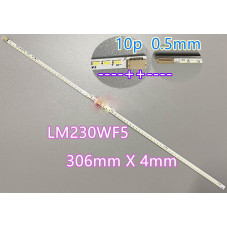 підсвітка LM230WF5 LBM230M1804-A-3 10p 306mm*4mm