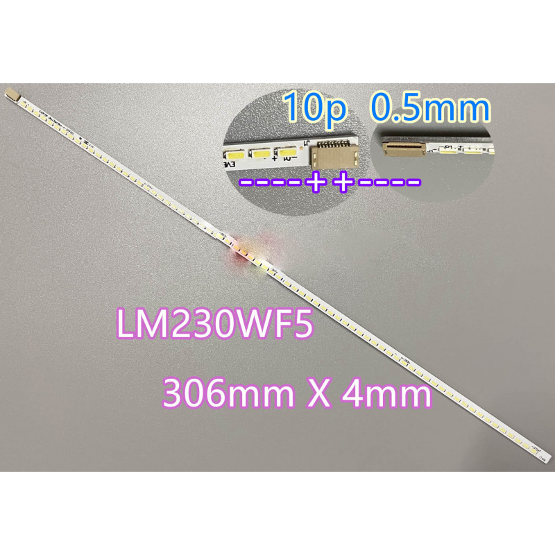 подсветка LM230WF5 LBM230M1804-A-3 10p 306mm*4mm
