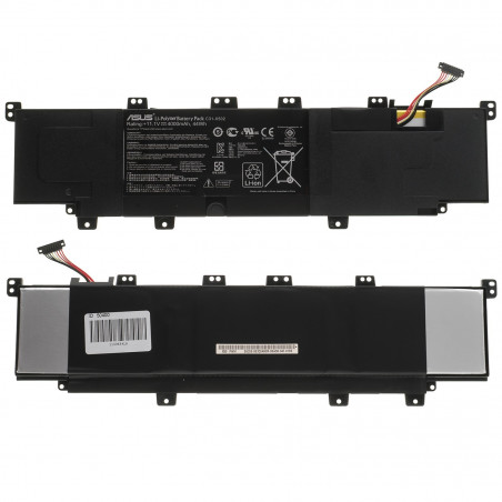 Батарея для ноутбука Asus C31-X502 C31 x502 PU500 PU500C PU500CA VivoBook S500 S500C S500CA 11.1V 4000mAh 44Wh Black Orig