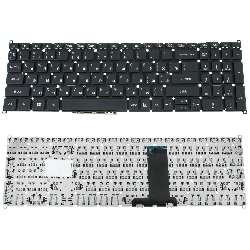 Клавіатура Acer Aspire 3 model NO.:N20C6 N20C6 A317-33-P4X1 A317 33 A317-33 SNID: 10907749534