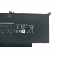Батарея для ноутбука DELL F3YGT Latitude 7280 7380 7480 E7280 E7380 E7480 7.6V 7500mAh 60Wh Black (2X39G) Orig