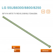Подсветка Philips 6916L1724B 6916L1725B 6922L-0127A 6922L 0127A 55UB8250 55UB820V LC550EQE PG F2 LC550EGE LC550EGG 55UH79H700V00