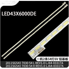 Підсвітка 54 led 466мм LJ64-03317A LJ64-03317 2011SGS43 7030 54
